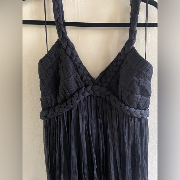 MANGO | NWT Maxi Dress - Black - Picture 1 of 8